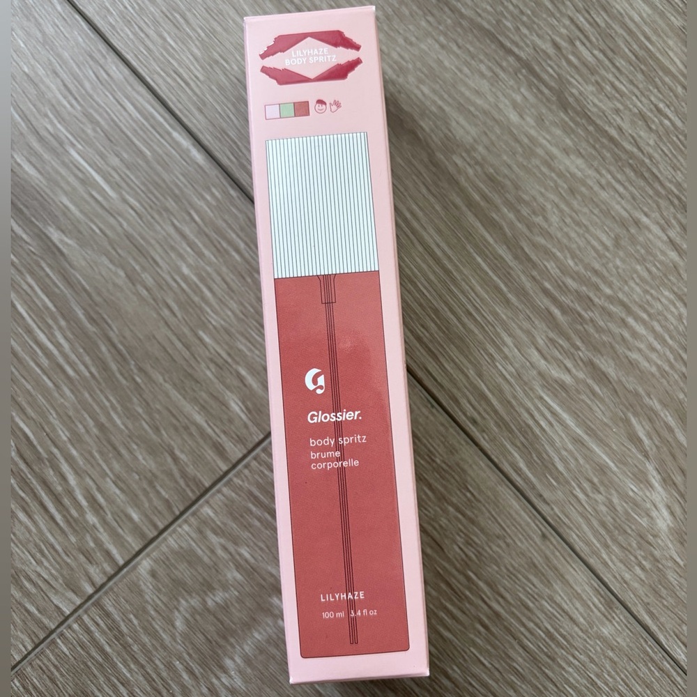 NIB Glossier Lilyhaze Body Spray 3.4 oz Full Size